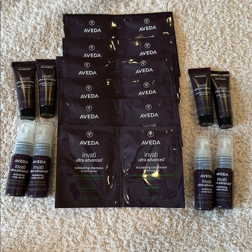 BRAND NEW Aveda Invati Ultra Advanced Trial size bulk set - Picture 2 of 7